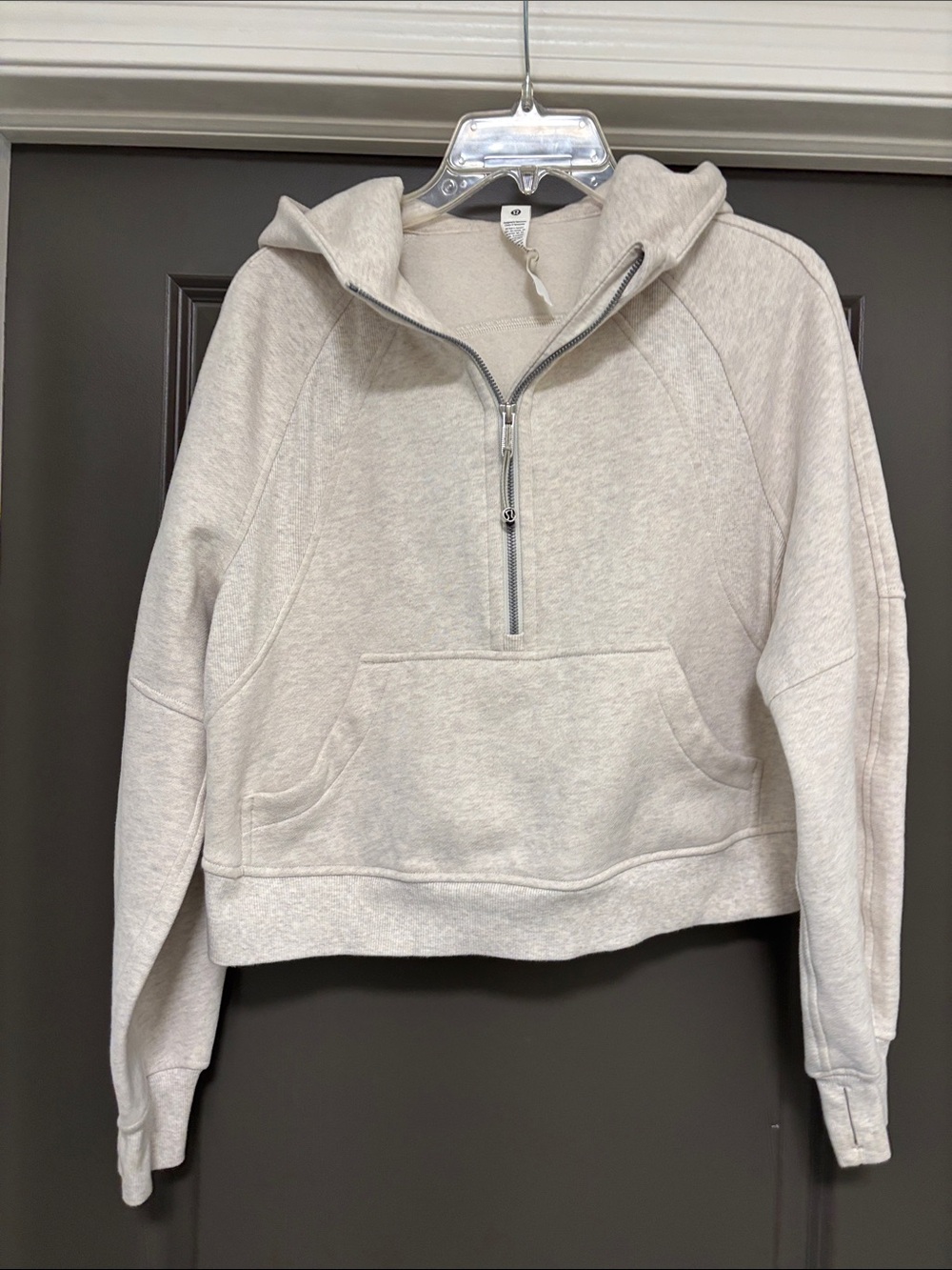 Lululemon grey scuba hoodie XS/S